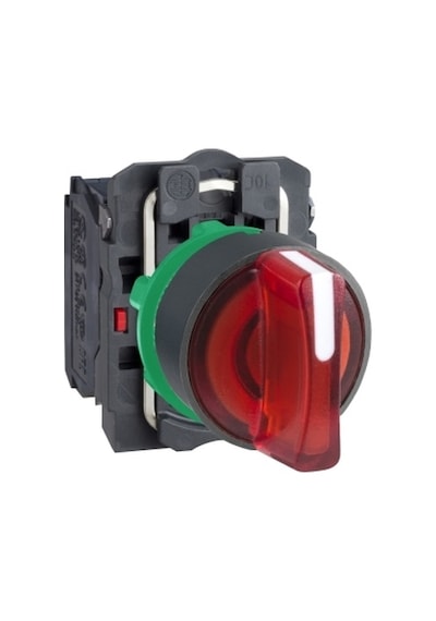 Schneıder.Işıklı B.Kırmızı 1Na+1Nk 24Ac/Dc Led 3Konum Xb5Ak134B5