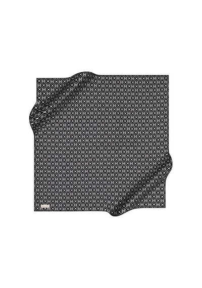 Pierre Cardin İpek Eşarp - 8631230-311 Siyah Sura Gri