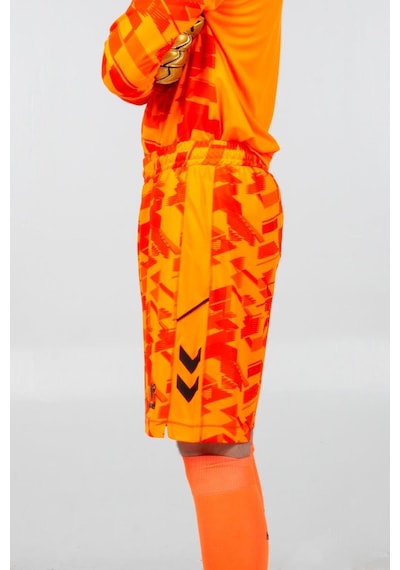 Hummel Line Kaleci Şort Neon Turuncu