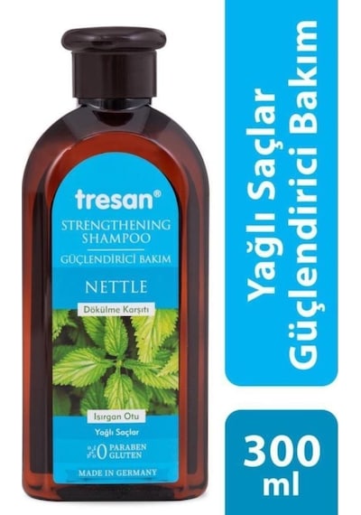 Tresan Isırgan Otu Yağlı Saçlar için Bakım Şampuan 300 ML