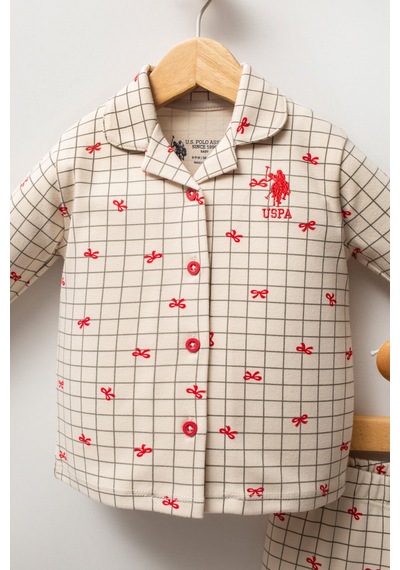 U.S. Polo Assn. Kız Bebek Beyaz Takım Beyaz
