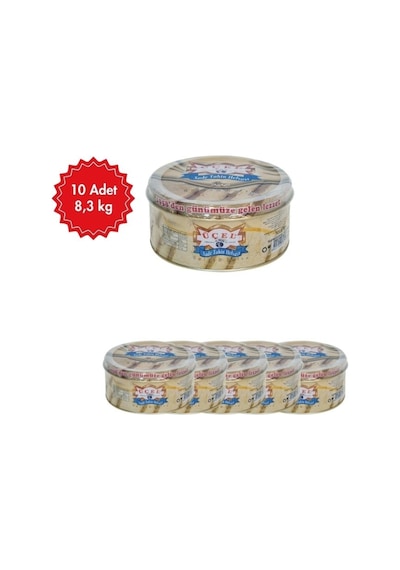 Üçel Sade Helva 830 G X 10 Adet Geleneksel Tatlı Kahvaltılık & Atıştırmalık
