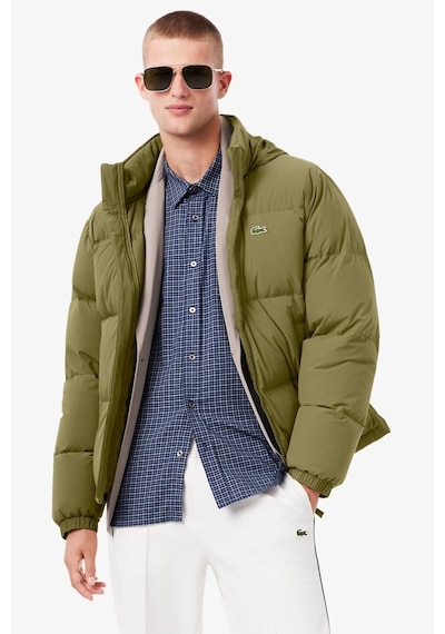 Lacoste Relaxed Fit Down Fill Mens Jacket Gizlenebilir Kapüşonlu Rahat Kesim Suya Dayanıklı Erkek Kaz Tüyü Mont Haki Haki Lacoste Relaxed Fit Down Fill Mens Jacket Gizlenebilir Kapüşonlu Rahat Kesim Suya Dayanıklı Erkek Kaz Tüyü Mont Haki Haki