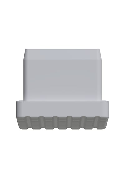 Cateksss 25x25 Mm 10 Dereceli İç Profil Tapası Beyaz - 58 Li Paket