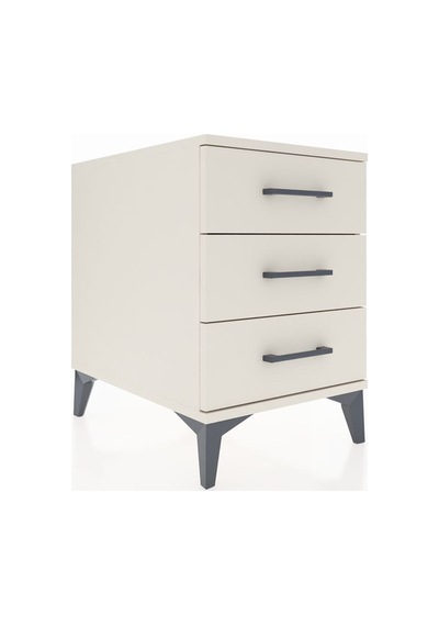 Kronos Komodin 3 Çekmeceli 44x59x64 Aytaşı-aytaşı Aytaşı