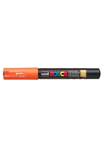 Tahtakalehobi Uni Posca Pc-1M Boyama Markörü 0.7 Mm Turuncu