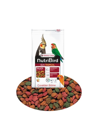 Versele Laga G14 Tropikal Sultan Papağanı Paraket Pellet Yem 250 G
