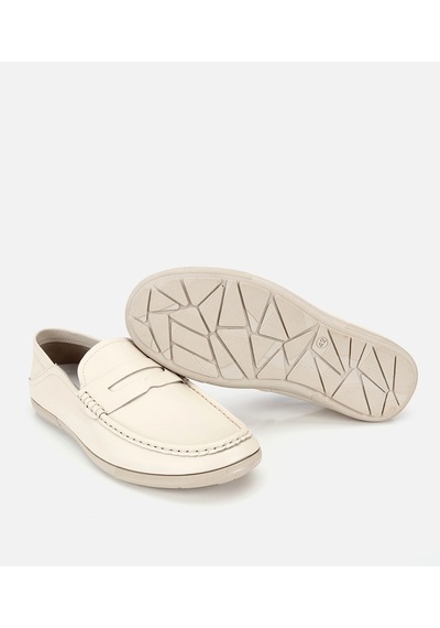 Hotiç Erkek Deri Ekru Comfort Günlük Loafer Ayakkabı 02ayh319700a310 02ayh319700a310