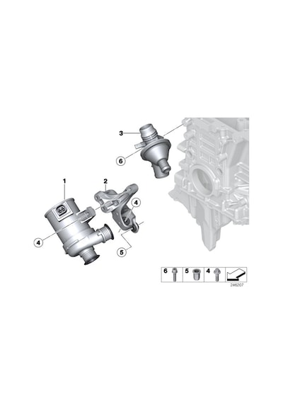 Or Bmw Devirdaim Su Pompası F10 F20 F30 11515a81be9