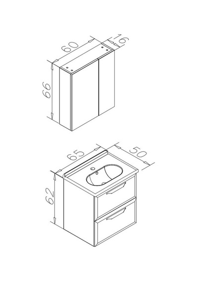 Orka Nuvola 65 Cm Mdf Parlak Gri Banyo Dolabı Alt Modül Ve Lavabo Gri Orka Nuvola 65 Cm Mdf Parlak Gri Banyo Dolabı Alt Modül Ve Lavabo Gri