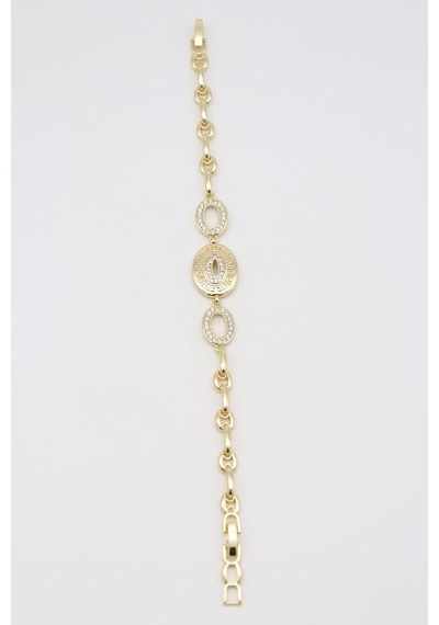 Vıp Bileklik 14 K-17319 17+2cm Çok Renkli