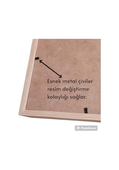 Ahşap Resim Çercevesi, Masif Çerçeve,doğal Ahsap Rengi İle Fotograf, Resim Kolajları, Duvar Galerisi Dekoru Cercev 96739354
