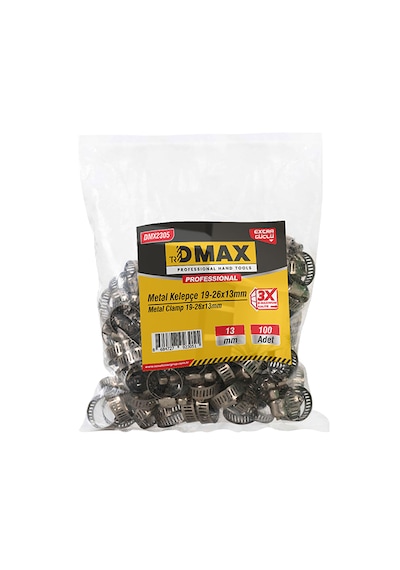 Dmax Dmx2304 Hortum Kelepcesi 18-25x8 Mm 18 x 25