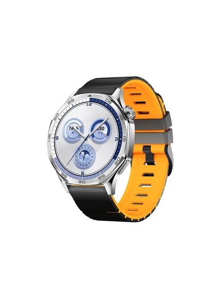 Huawei Watch Gt 6/5/4/3/2 Pro 46mm Ultimate Se Elite Kordon Double Soft Yumuşak Silikon Band Str-27