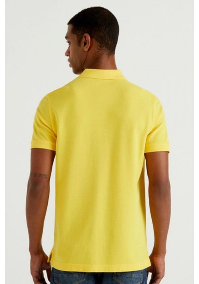 United Colors Of Benetton Erkek Polo T Shirt 3089j3179 Sarı