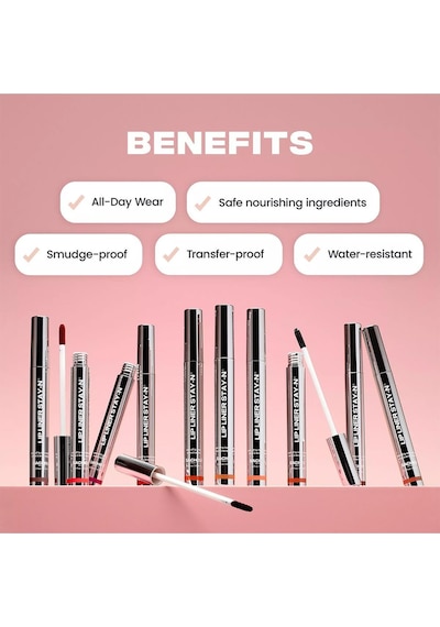 Sacheu Line & Shine Lip Duo Uzun Süre Kalıcı Dudak Şekillendirme Ve Parlaklık Seti 2x3.5ml Set 70918240