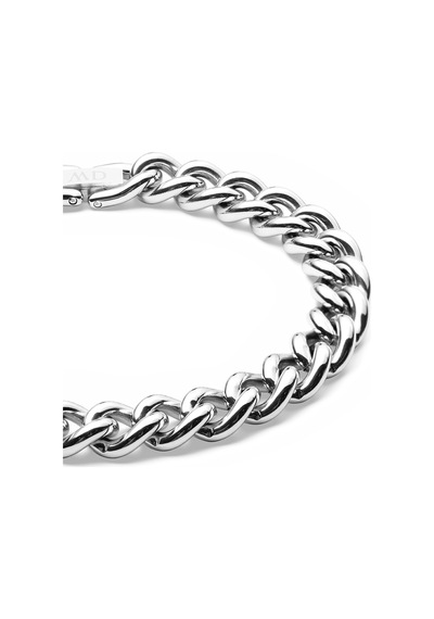 Chunky Chain Bracelet Silver Silver