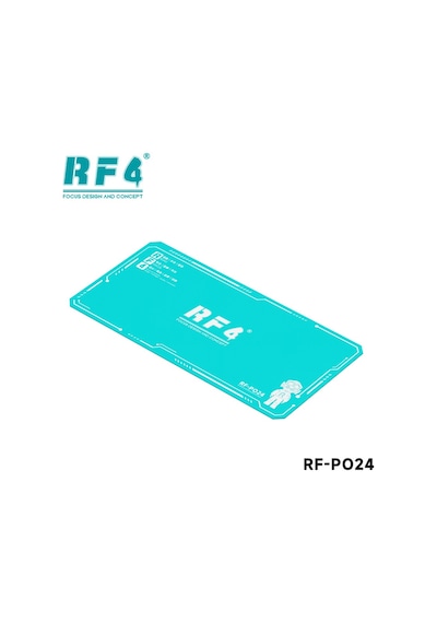 Rf4 Rf-po24 Silikon Tamir Pedi 70x35cm Isıya Dayanıklı Lehimleme Matı Pcb Smd Bga Çalışma Matı