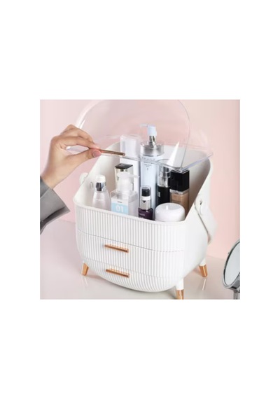 Çekmeceli Kozmetik Organizer Beyaz Belirtilmemiş