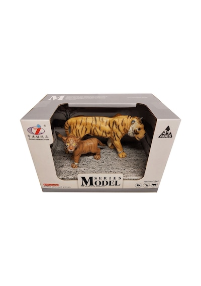 Calimera Toys Hayvan Figürleri Oyuncak Kaplan Ve Yavrusu Hayvan