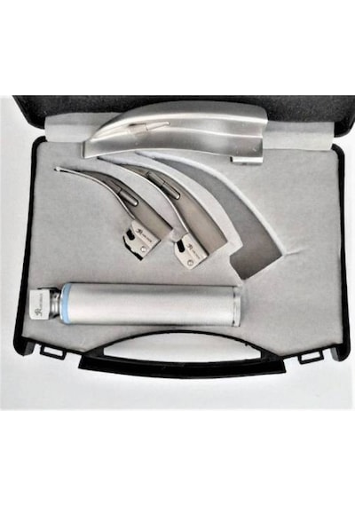 Archer Laringoskop Seti 3 Blade Macintosh No.1-2-3