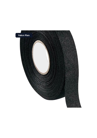 Trobus Bez Kablo Bandı Isıya Dayanıklı 19 Mm X 15 Metre Siyah