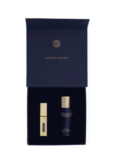 Erkek Parfüm Hediye Seti 50ml Extrait De Parfum + 8ml Doldurulabilir Şişe Lüks Hediye Kutusu M159