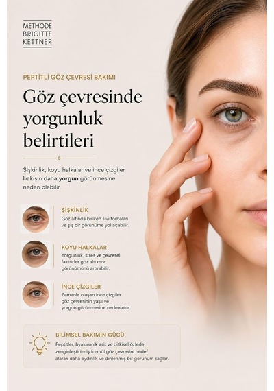 Peptide Eye Fluid 15 Ml Peptitli - Roll-on Göz Çevresi Bakım Serumu