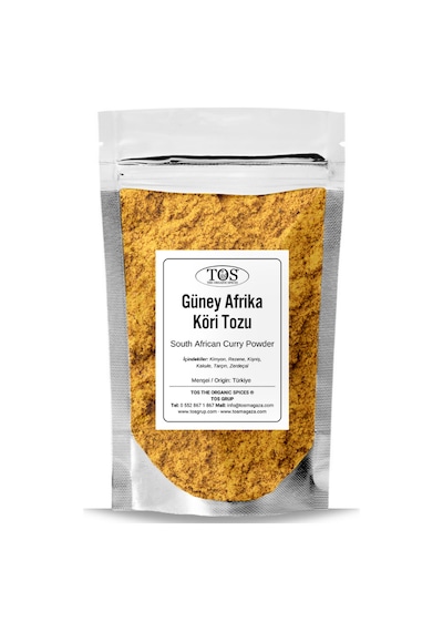 Tos The Organic Spices Güney Afrika Köri Tozu 250 G