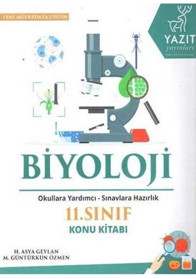 Yazıt Yay. 11. Sınıf Biyoloji K.