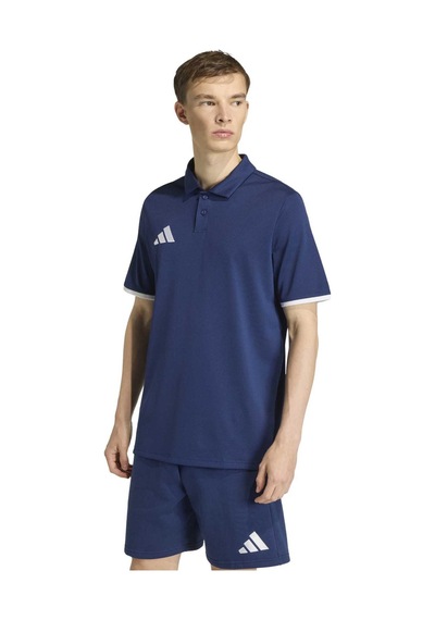 Tenabl/whıte Adidas Erkek Futbol Polo T-shirt Ent26 Jz6663 Mavi