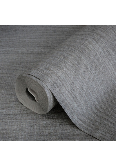 Alfa Kumaş Desen Duvar Kağıdı 3711-5, Gri, 16,50 M² Silinebilir Ce, Iso 9001, Iso 10002