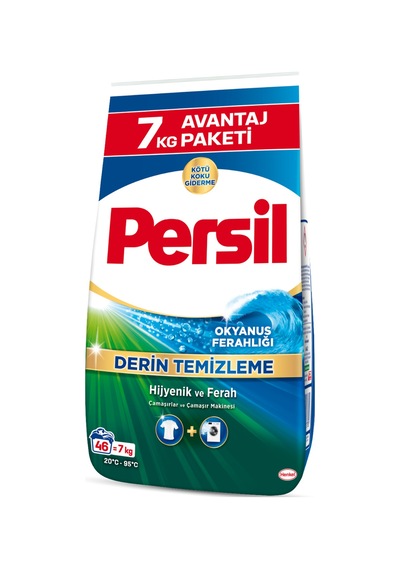 Persil Okyanus Ferahlığı Toz Deterjan 7 Kg Diğer