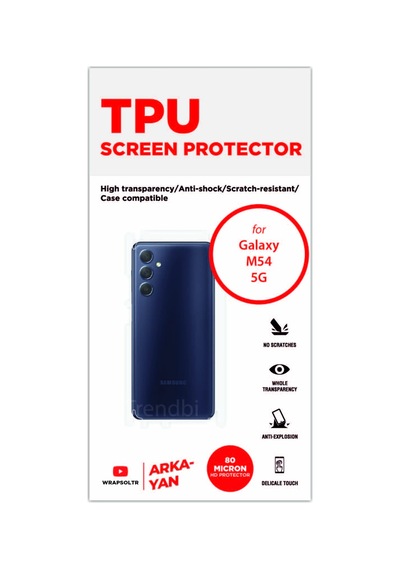 Samsung Galaxy Uyumlu M54 5g Arka Ve Yan Kaplama Koruyucu Hd Film