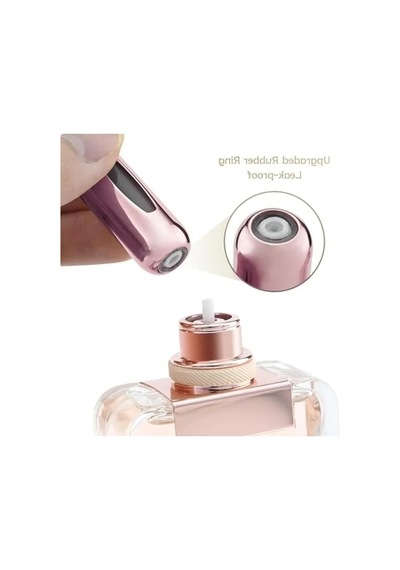 4 Adet Mini Parfüm Atomizer, 5 Ml Yeniden Doldurulabilir Seyahat İçin