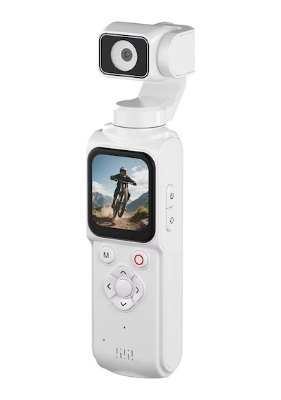 Qstar 4k Hd Profesyonel Vlog Kamerası 330 Döner Lensli Dijital Video Kamera Yüksek Stabilizasyon