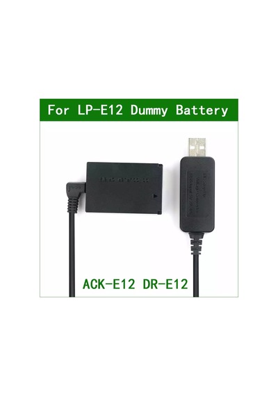 Canon Lp-E12 Dummy Batarya Eos M M2 M10 M50 M50Mark2 M100 M200
