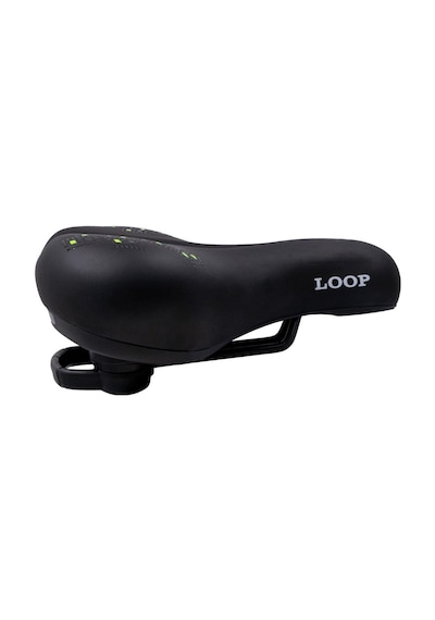 Loop Zy-9345-a Sele 255x205mm 650gr Yetişkin Mtb Geniş Bisiklet Selesi 24-26-29 Jant Uyumlu Siyah