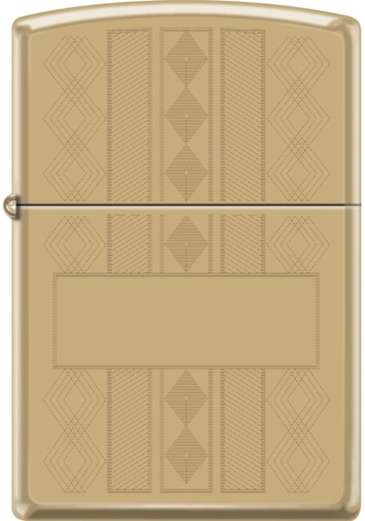 Zippo İnitial Dizayn Çakmak Sarı