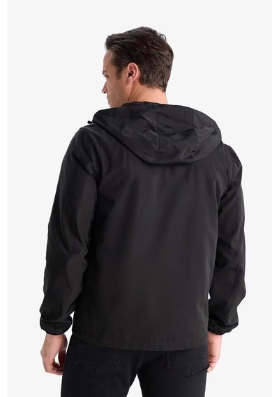 Defacto Su İtici Slim Fit Dar Kesim Kapüşonlu Fermuarlı Mont C5821ax25aubk27 Siyah Defacto Su İtici Slim Fit Dar Kesim Kapüşonlu Fermuarlı Mont C5821ax25aubk27 Siyah