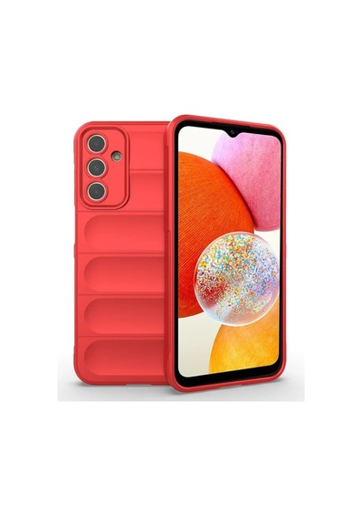 Samsung Galaxy A05S Uyumlu Silikon Kılıf - Kamera Korumalı Esnek Airbag Kapak - Kırmızı