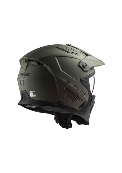 Ls2 Drifter Kapalı Kask Haki