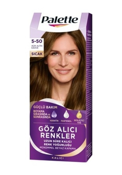 Açık Altın Kahve Renkli Saç Boyası 5-50