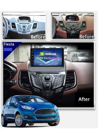 Navigold Ford Fiesta 9 İnç Android Multimedia Navigold Ford Fiesta 9 İnç Android Multimedia
