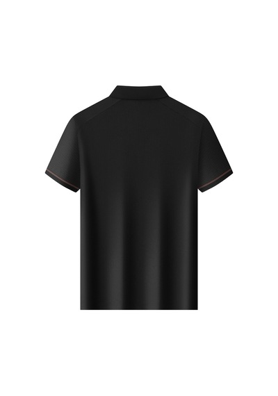 New Performance Premium Polo T-shirt 90.3% Nylon 9.7% Spandex Siyah