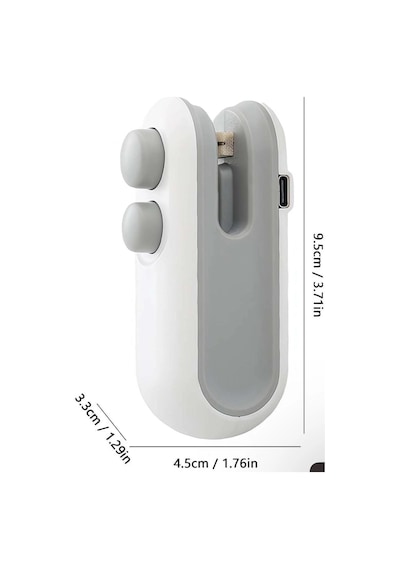 Poşetkapatıcı Şarj Edilebilir 400 Mah Mutfak Tipi Pratik Taşınabilir Kapatma Mini Poşet Kapatıcı