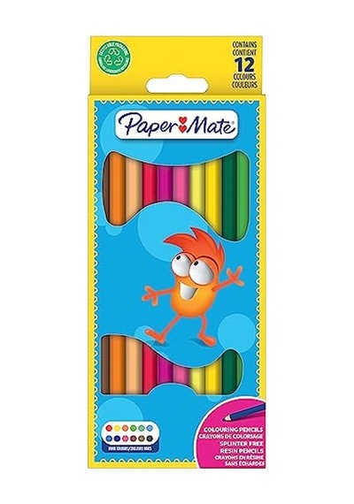 Kuru Boya Kalemi 12'li 124-Pembe