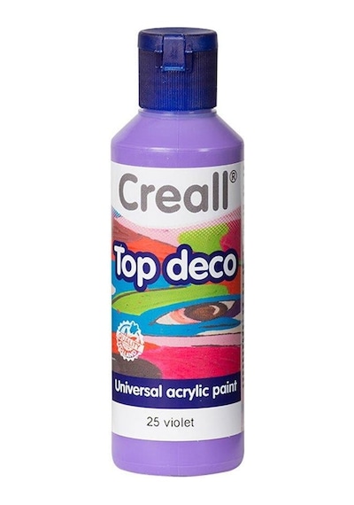 Creall Top Deco 80ml Derin Mor Çok  Renkli