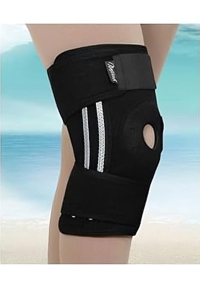 Patella Ve Ligament Destekli Dizlik - Menisküs Ağrıları Için - Fleksible Balenli Dizlik - Yaylı