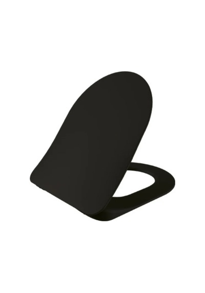 Duck Duroplast Klozet Kapağı Mat Siyah
